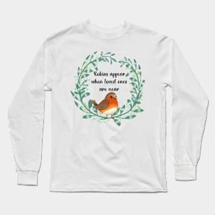 Robin quote Long Sleeve T-Shirt